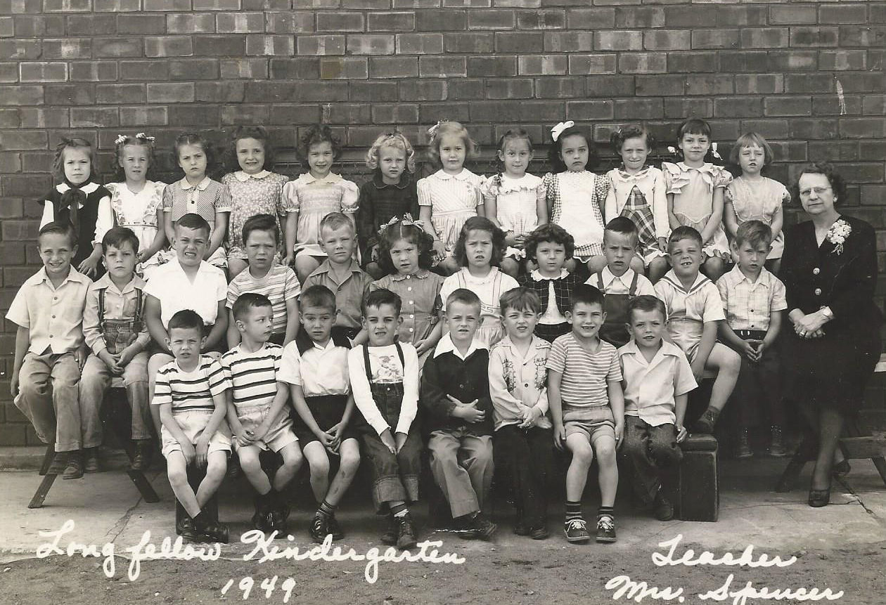 Spencer kindergarten class